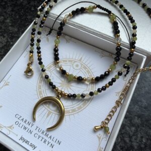 Komplet - Naszyjnik i bransoletka dla Lwa z sierpnia