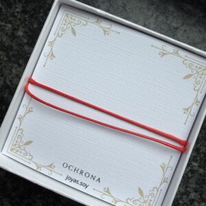 Bransoletka z czerwonego sznurka - Talizman Szczęścia i Ochrony