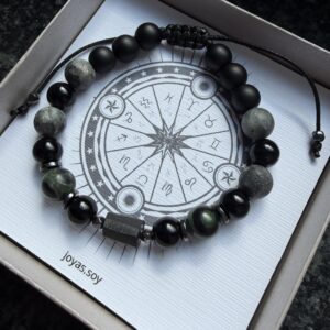 Bransoletka męska - Talizman Siły i Stabilności dla Byka